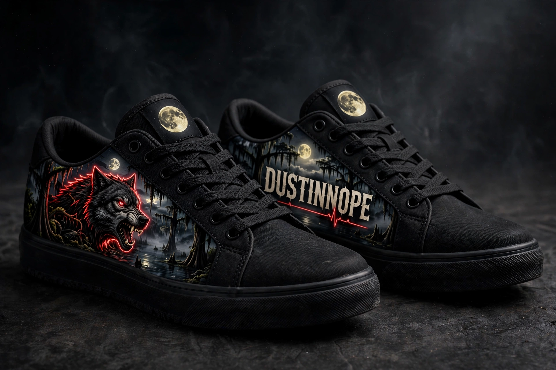 Dustinnope Night Swamp Sneakers